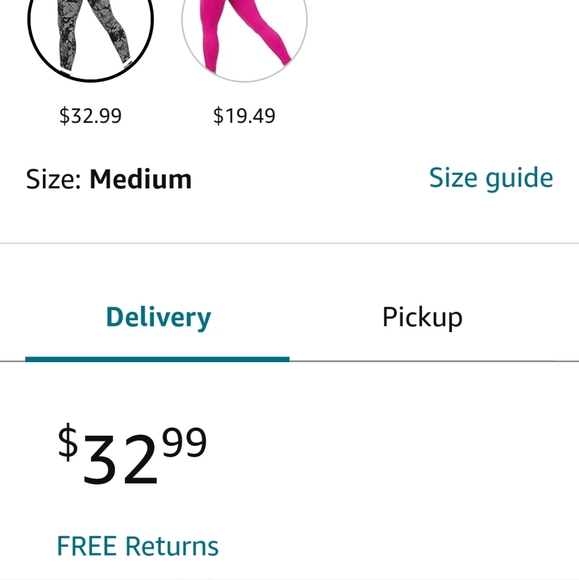 NWOT Kunisuit Tye-dye High Rise Butt Lifting leggings / yoga pants SZ XL - Picture 6 of 7